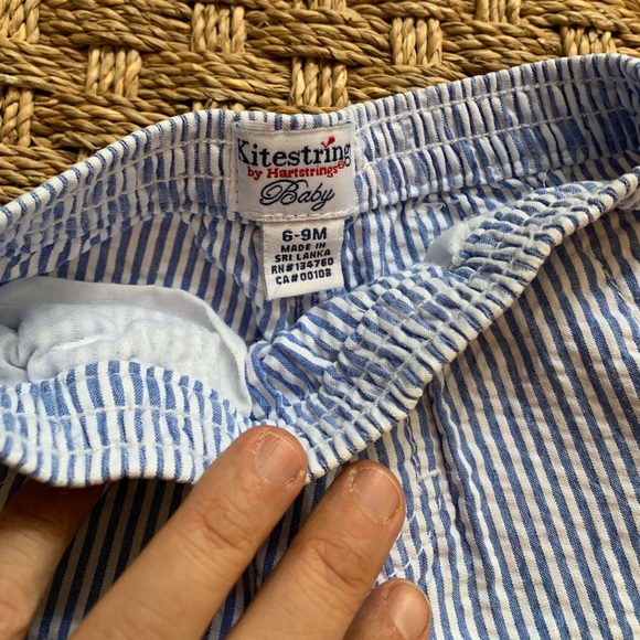 Kitestrings by Heartstrings seersucker pants - Picture 3 of 5